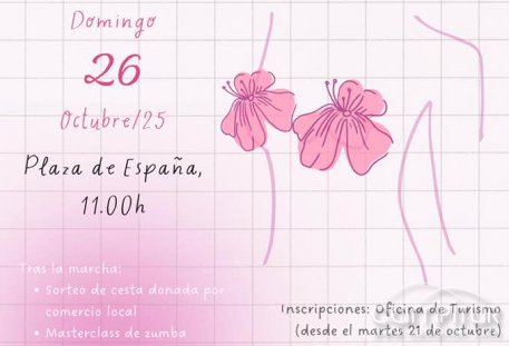 Llerena se viste de rosa con la IX Marcha contra el Cáncer de Mama